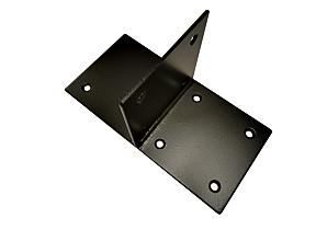 Houtverbinding T-stuk  115x223mm Zwart gepoedercoat Zwart HV-13