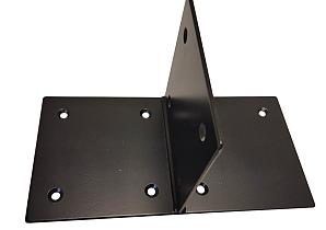 Houtverbinding T-stuk  145x293mm Zwart gepoedercoat Zwart HV-17