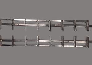 Shutter systeem  96cm [Beugelafstand 11,5cm] RVS  SHU-02