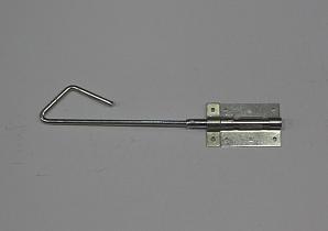 Staartgrendel  400mm Galvanisch verzinkt  STA-002