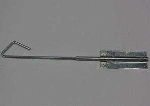 Staartgrendel  600mm Galvanisch verzinkt  STA-004