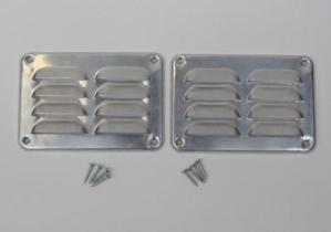 Ventilatierooster  130x90mm [1mm] Aluminium  VENT-01