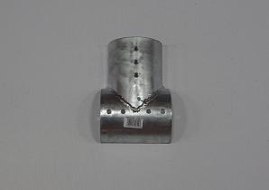 Verbinders voor ronde palen  Ø100mm (3-weg) Vuurverzinkt  CON-01