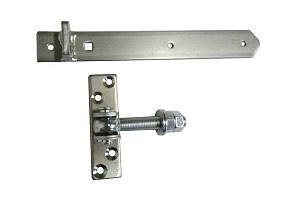 Verstelbaar poortbeslag   300mm [5mm] Galvanisch verzinkt  LUX-40