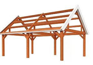 Zadeldak Select Modern - alleen constructie 12700x6800x4950mm (bxdxh)      55.0233