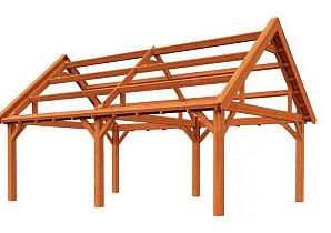 Zadeldak Select Landelijk 5500x5000x4500mm (bxdxh)      55.0000