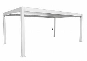 Pergola Gr. 6 x 3,5 wit / zilver-met  B419830