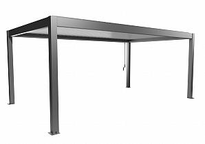 Pergola Gr. 6 x 3,5 kwartsgrijs / wit  B485830