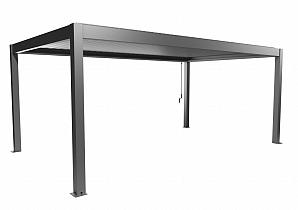 Pergola Gr. 6 x 3,5 kwartsgrijs-metallic  B480830