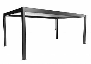 Pergola Gr. 6 x 3,5 donkergrijs / zilver-met  B449830
