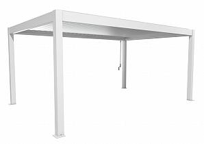 Pergola Gr. 5,5 x 3,5 wit / zilver-met  B419730