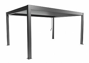Pergola Gr. 5 x 3,5 kwartsgrijs-metallic  B480630