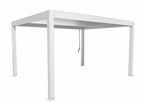 Pergola Gr. 4,5 x 3,5 wit / zilver-met  B419530