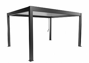 Pergola Gr. 4,5 x 3,5 donkergrijs / wit  B445530