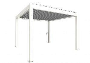 PERGOLA 3,5 x 3,5 wit / argent  B419330