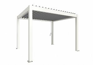 PERGOLA 3,5 x 3 wit / argent  B419320