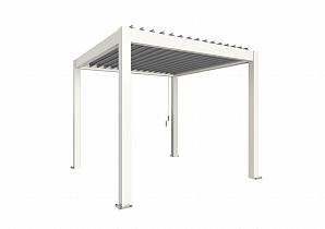 PERGOLA 3 x 3 wit / argent  B419220