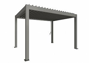 PERGOLA 4 x 3 kwartsgrijs-metallic  B480420