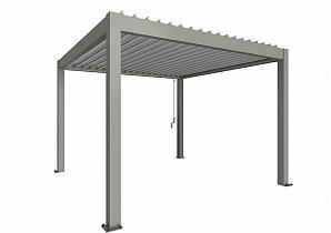 PERGOLA 3,5 x 3,5 kwartsgrijs / argent  B489330