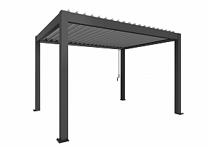 PERGOLA 4 x 3 donkergrijs / zilver-met  B449420