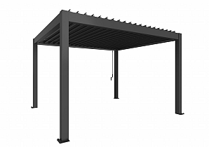 PERGOLA 4 x 3,5 donkergrijs met.  B440430