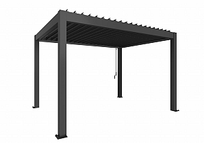 PERGOLA 4 x 3 donkergrijs met.  B440420