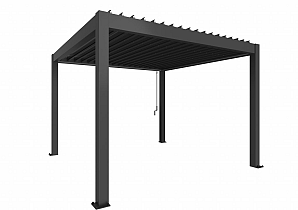 PERGOLA 3,5 x 3,5 donkergrijs met.  B440330