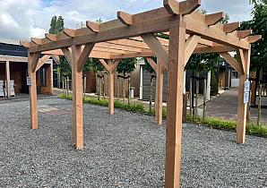 Showmodel constructiepakket nr. 50 5310x3460x2500mm | fijnbezaagd Douglas    CP-10.1003
