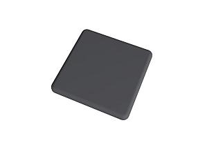 NewTechWood aluminium paalkap, zwart.   1064281
