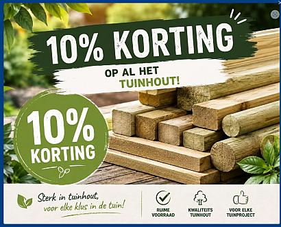 10 korting