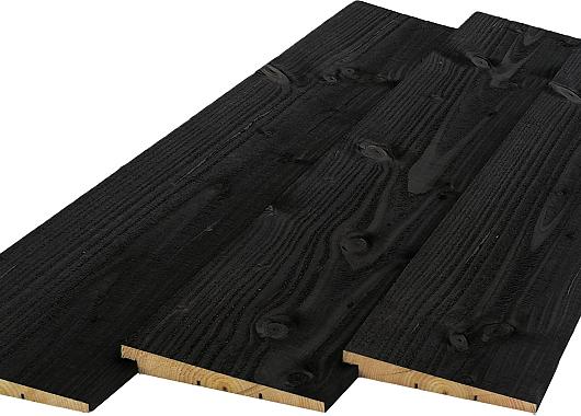 Douglas Zweeds rabat Excellent ongedroogd, zwart geïmpregneerd 1,1/2,7 x 19,5 x 300 cm        P073121
