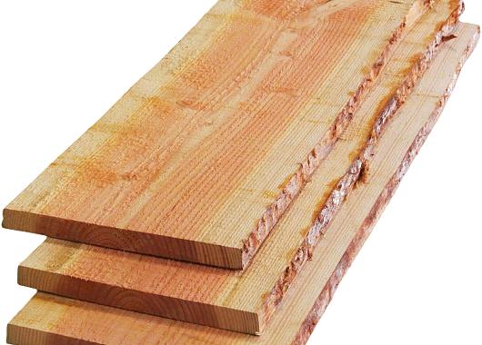 Douglas fijnbezaagd schaaldeel 1,9 x 12-25 x 400 cm, onbehandeld.   W31004