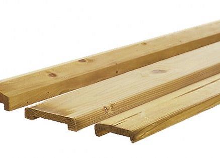 Afdeklijsten Piramide 235 cm   W06804