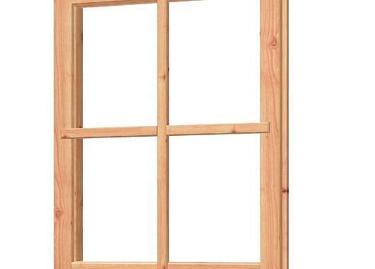 Vast raamkozijn DOUGLAS onbeh, kozijn:726x877mm    54.0085