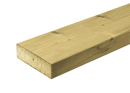 Ribben rode noorse grenen geimpregneerd 60x200