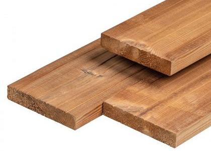 Thermoline vuren vlonderplank geschaafd 26x140