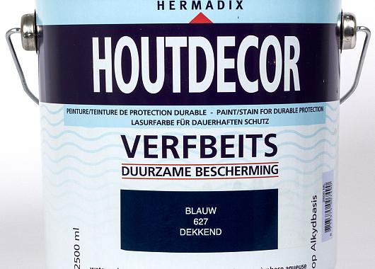 HOUTDECOR 627 BLAUW  