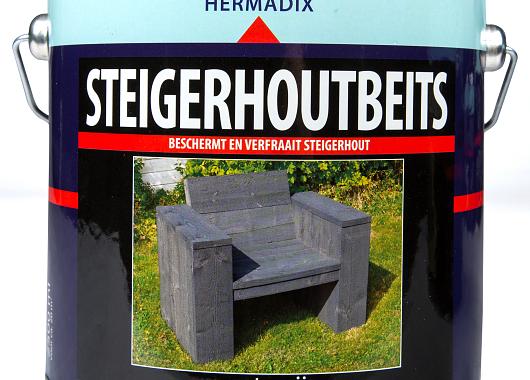 STEIGERHOUTBEITS ROTSGRIJS   op=op