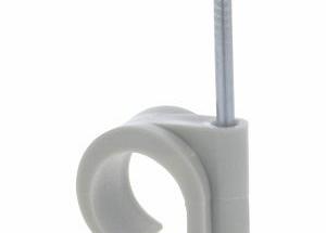 spijker clip rond 16-19mm  40stuks