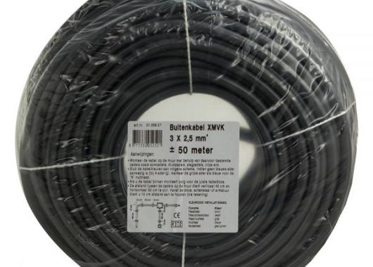 Buitenkabel XMVK 3x2.5   50M