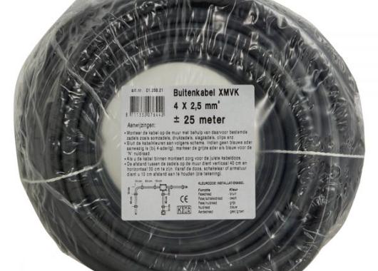 Buitenkabel XMVK 4x2.5   25M