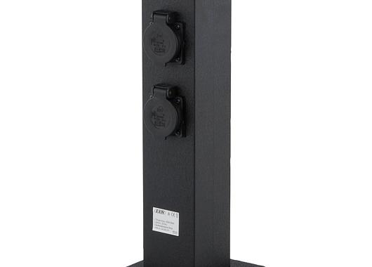 Tuinpaal 4V  stopcontact IP44