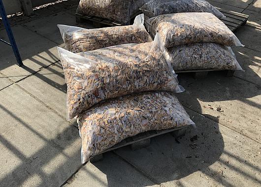 Houtsnippers 70 liter naturel