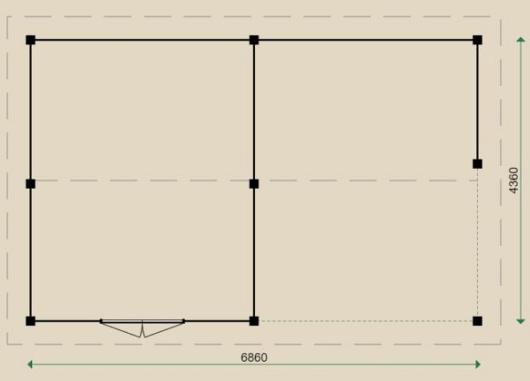 Lugarde configuratie carport CP7