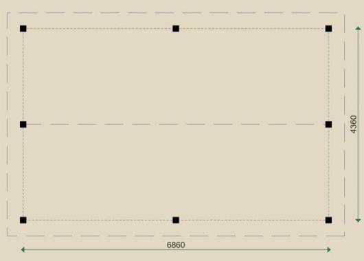 Lugarde configuratie carport CP6