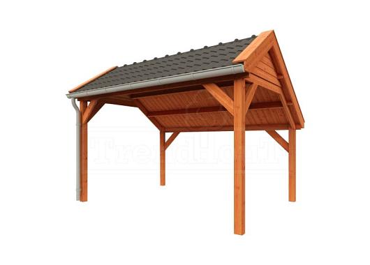 Kapschuur de Deel 4000x3400x3000mm (bxdxh)    52.0681