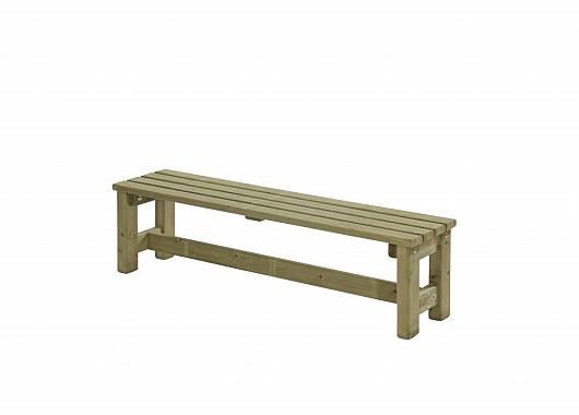 Bank Zeist zonder leuning 180cm  0444