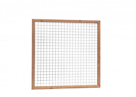 Douglas Betonijzertrellis met maas 7,5 x 7,5 cm, in raamwerk 4,5 x 7 cm, 180 x 180 cm, onbehandeld.   W32050