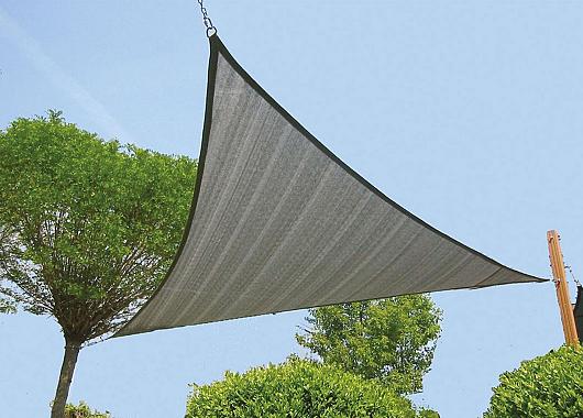 Zonnezeil driehoek