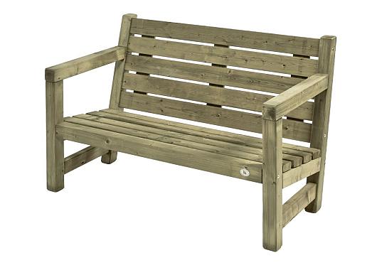 Loungebank tweezits, 135 cm    0131